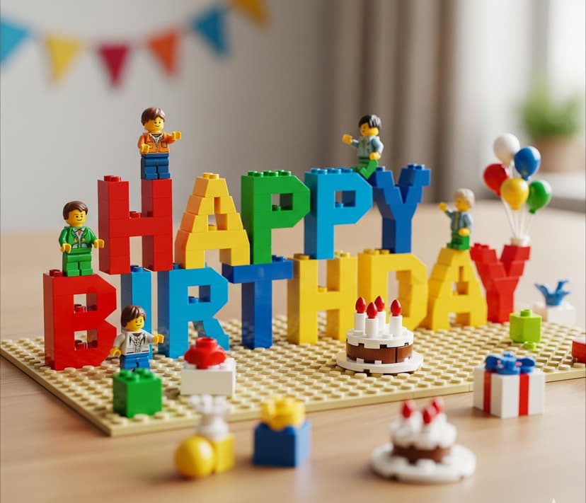 Happy Birthday with LEGO